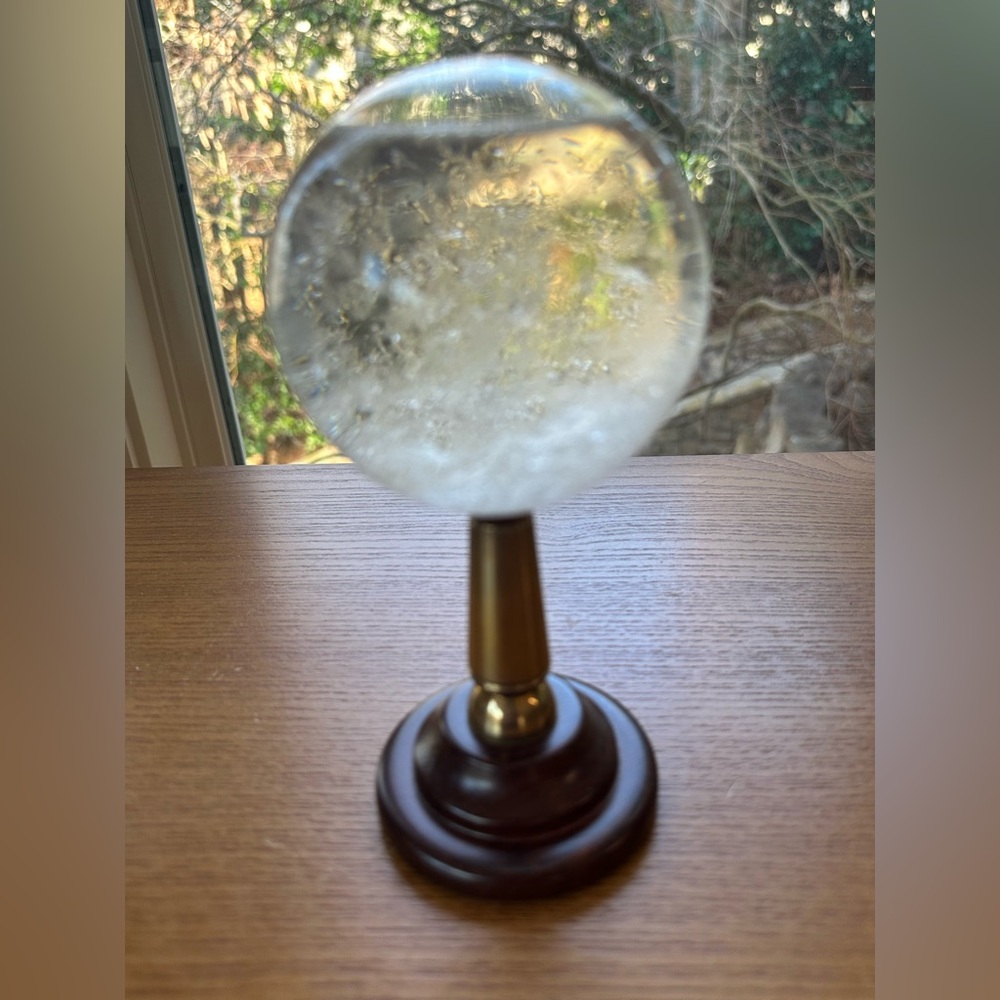 H.M.S. Beagle Admiral's Storm Glass - Mysterious Weather Forecasting Instrument - Picture 4 of 9